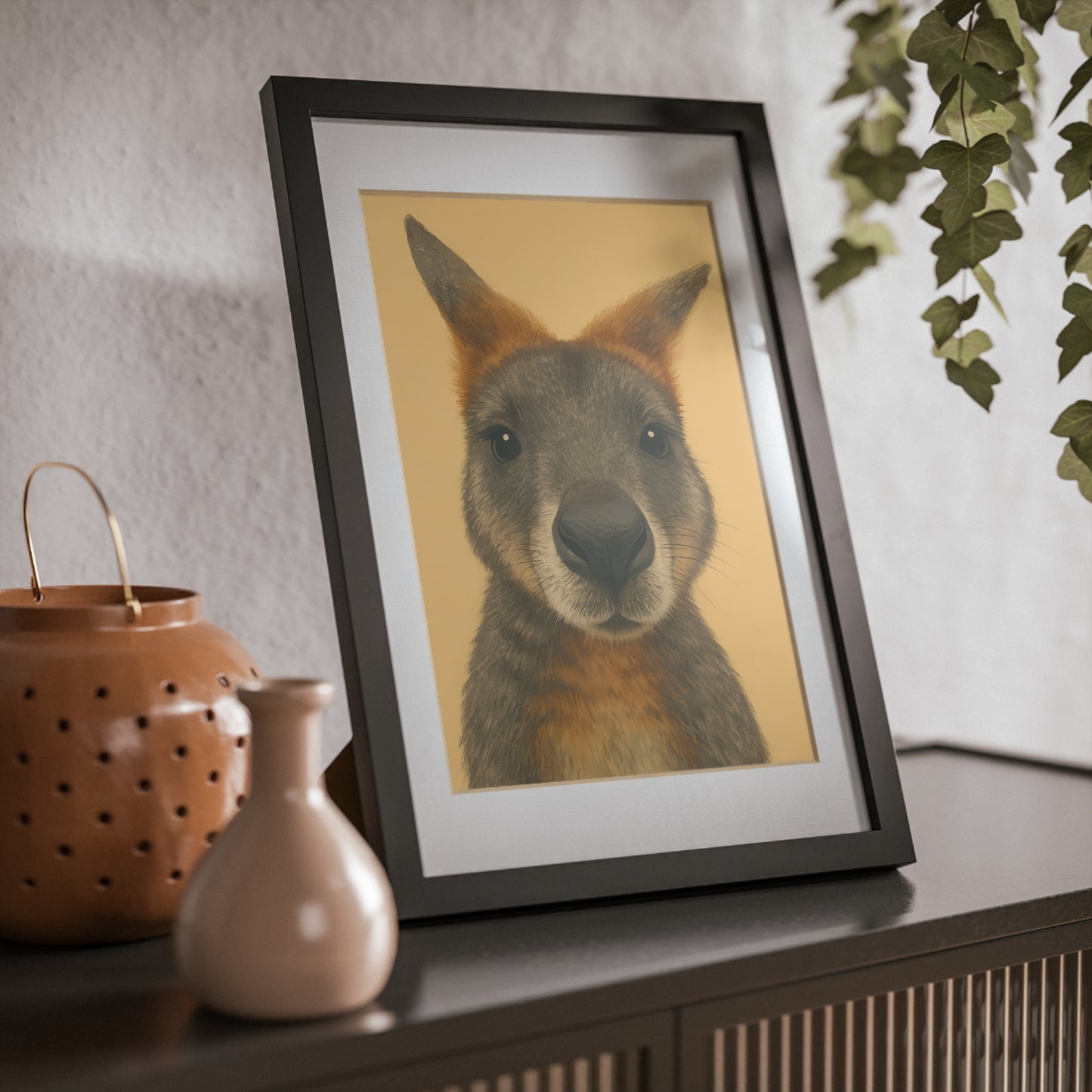 Wallaby | Black Frame
