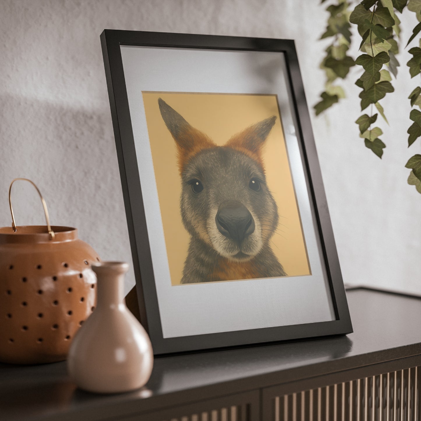 Wallaby | Black Frame