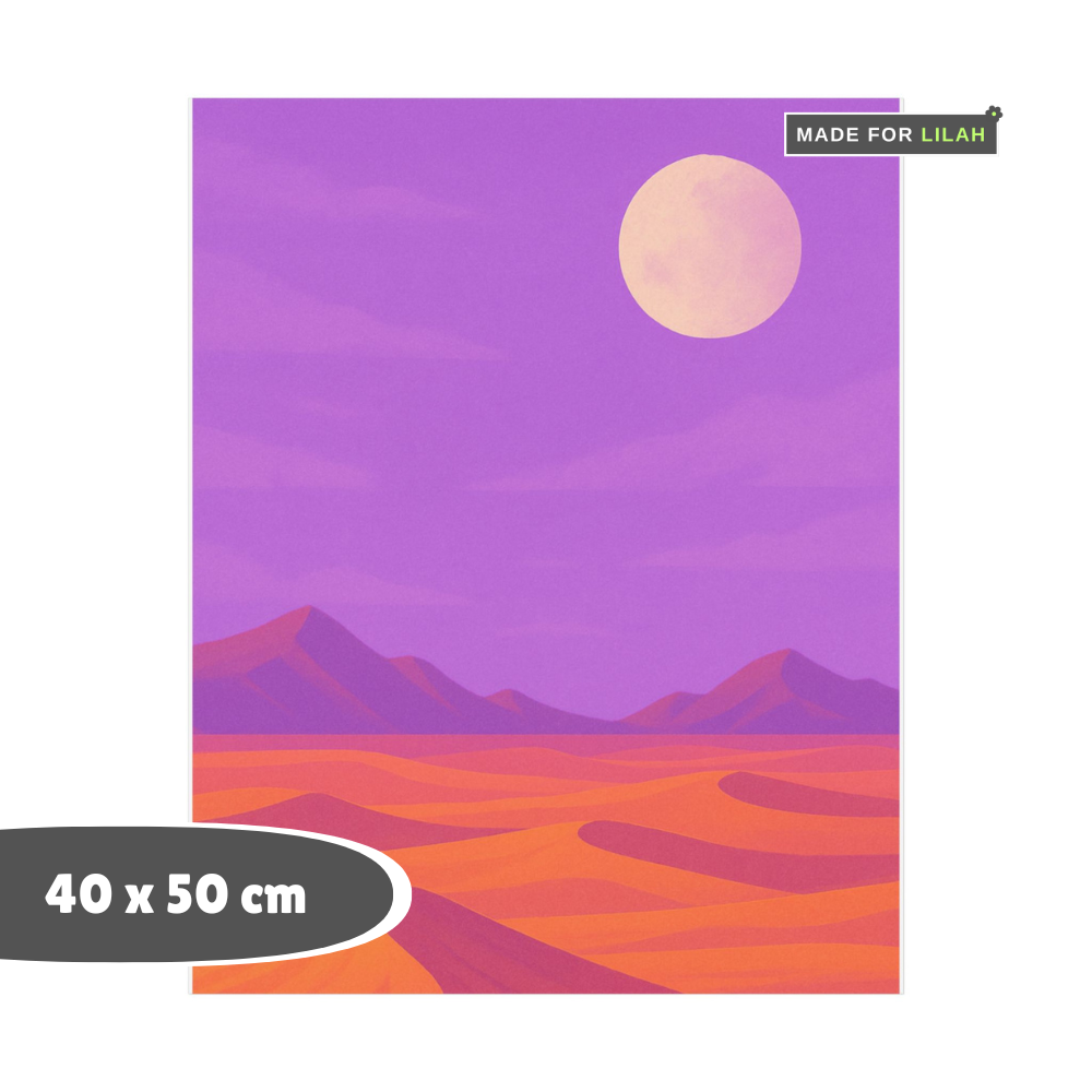Lilac Dune | Unframed Poster