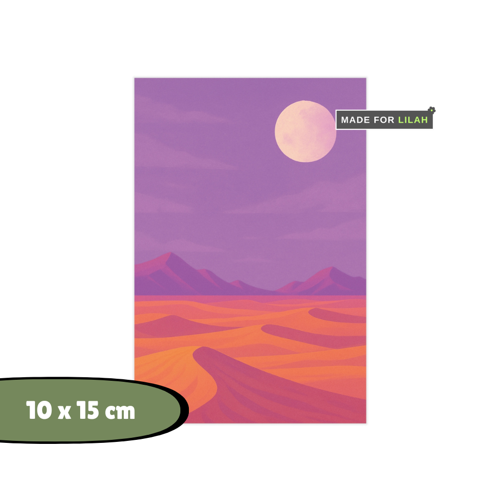 Lilac Dune | Unframed Print