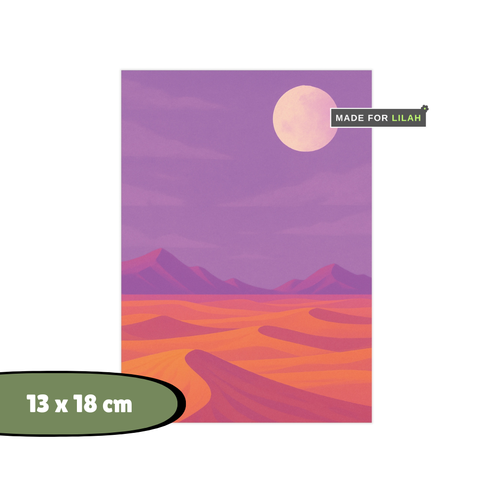 Lilac Dune | Unframed Print