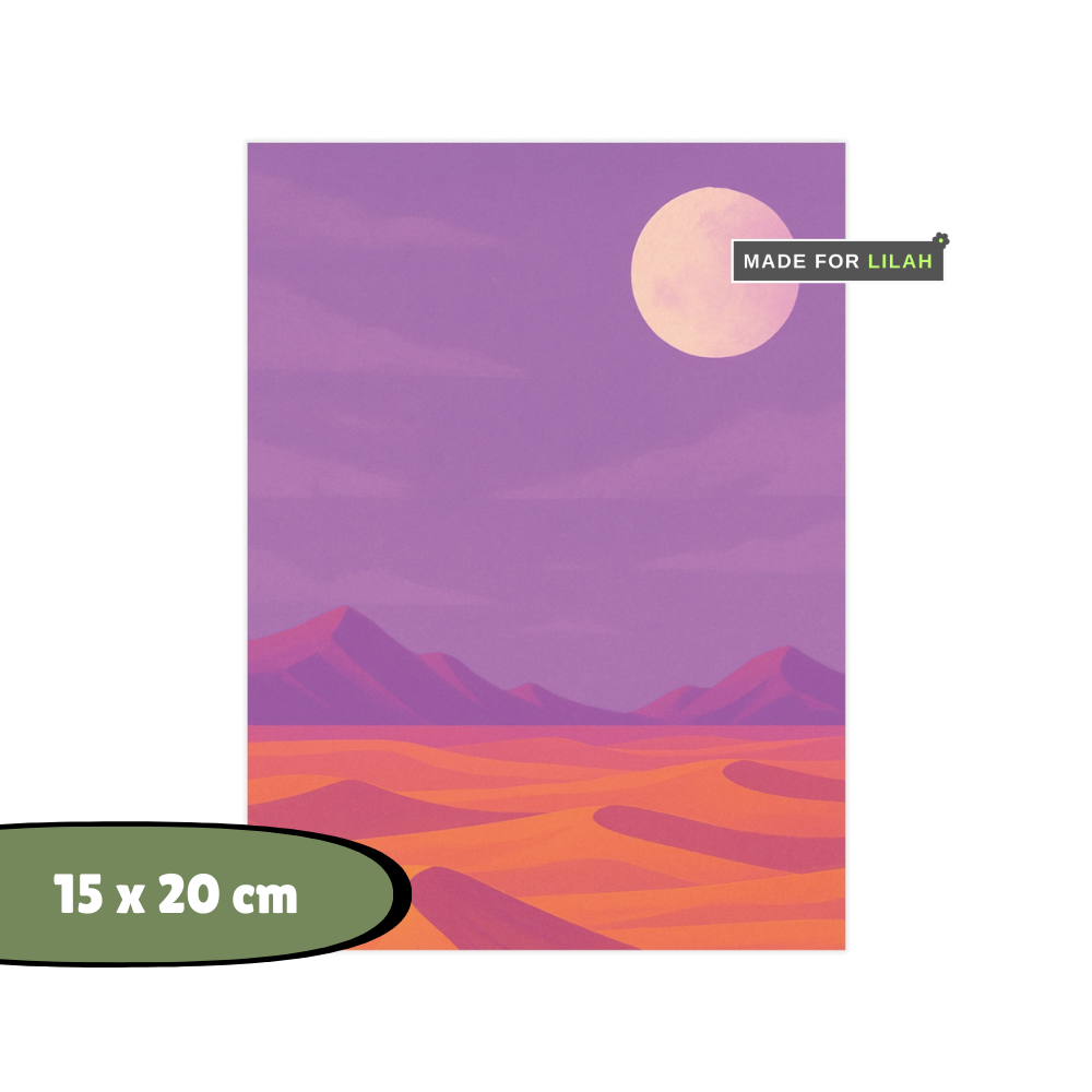 Lilac Dune | Unframed Print