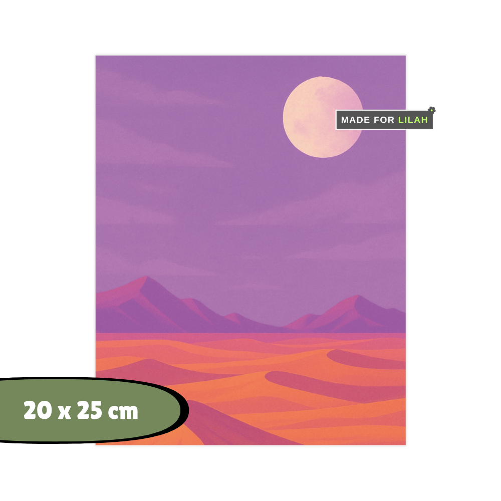 Lilac Dune | Unframed Print