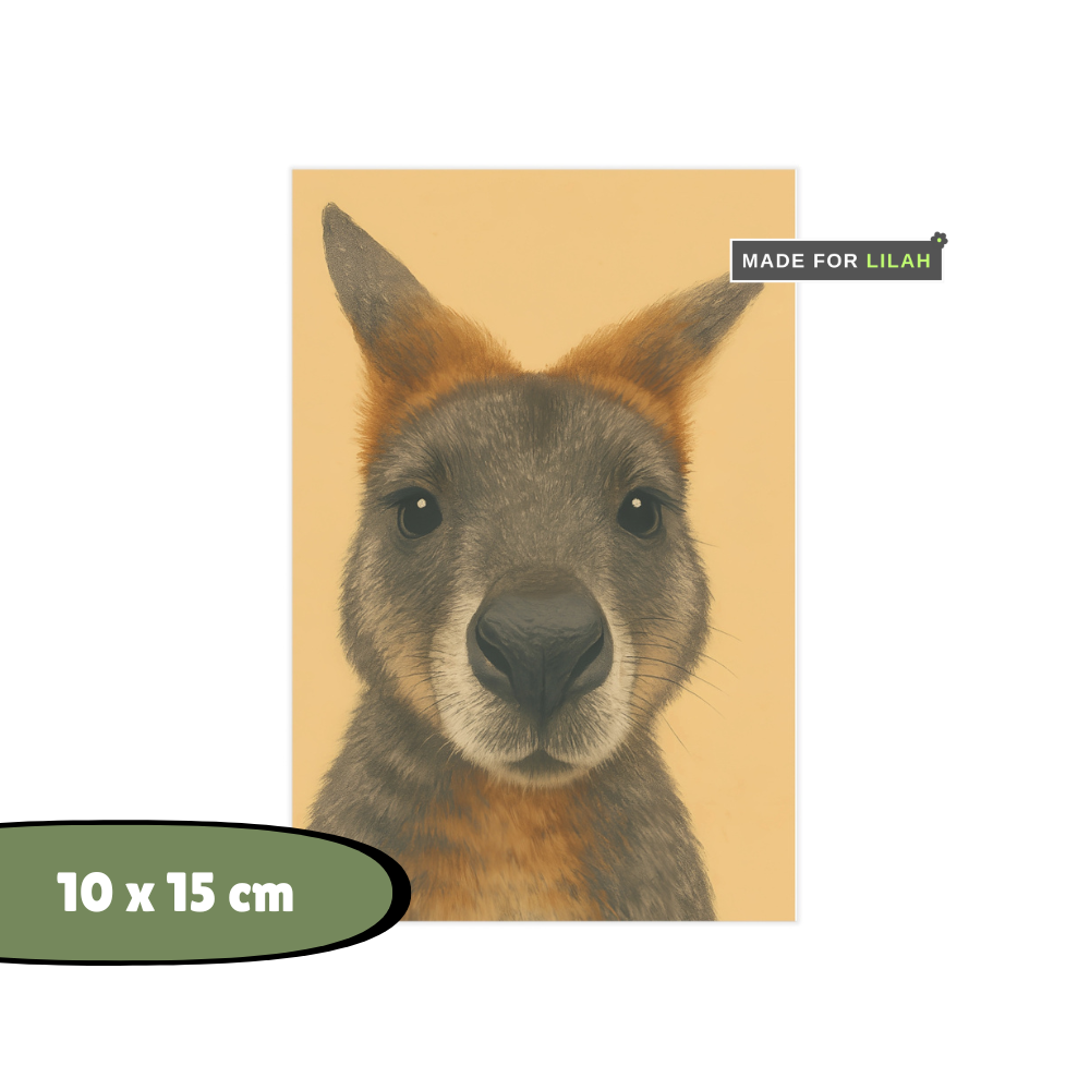 Wallaby | Unframed Print