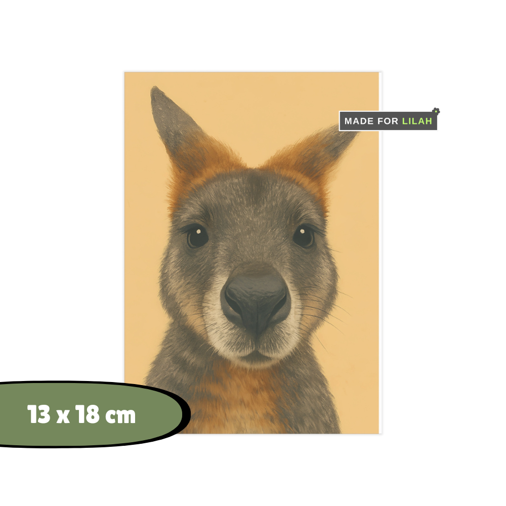 Wallaby | Unframed Print