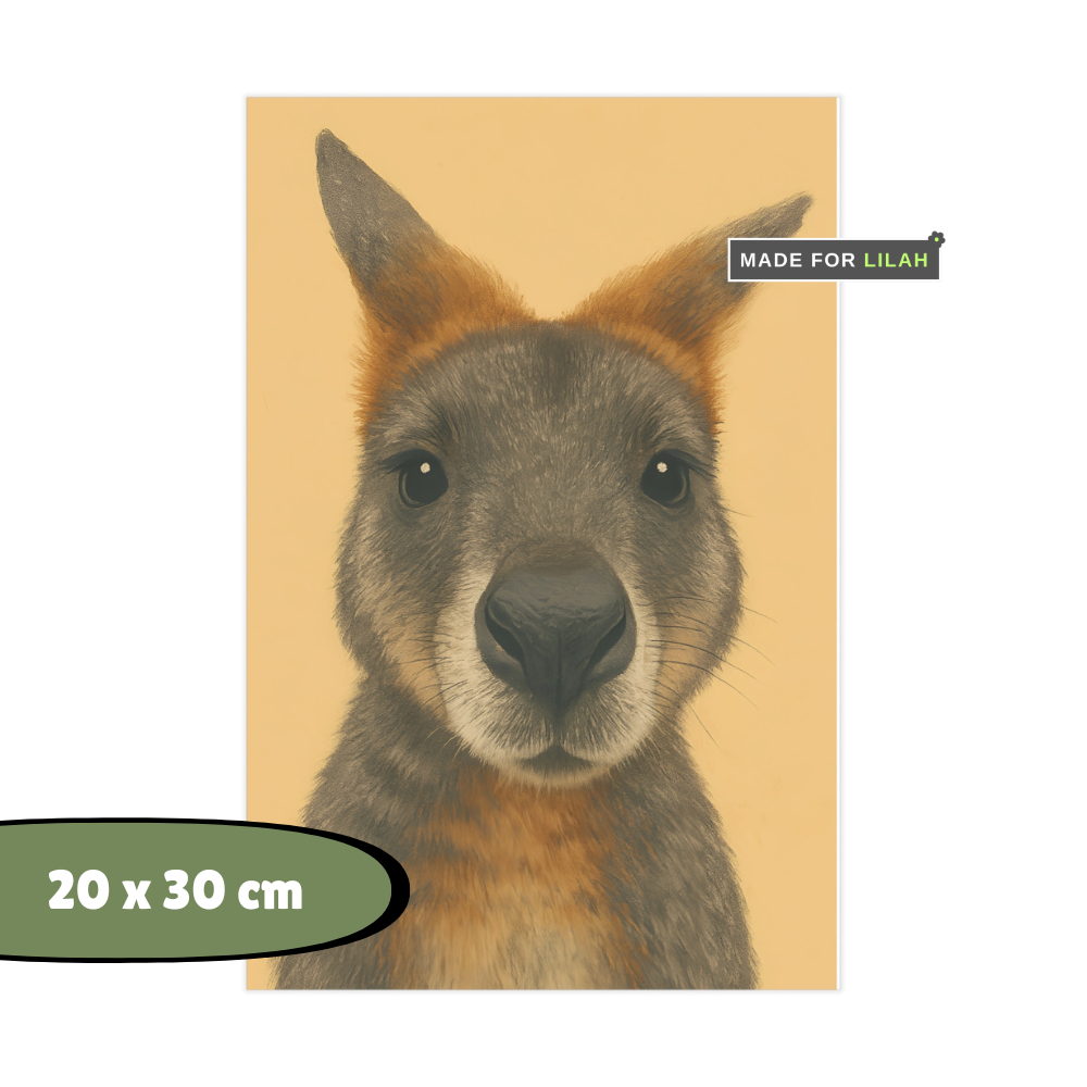 Wallaby | Unframed Print