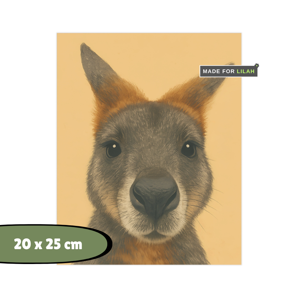 Wallaby | Unframed Print