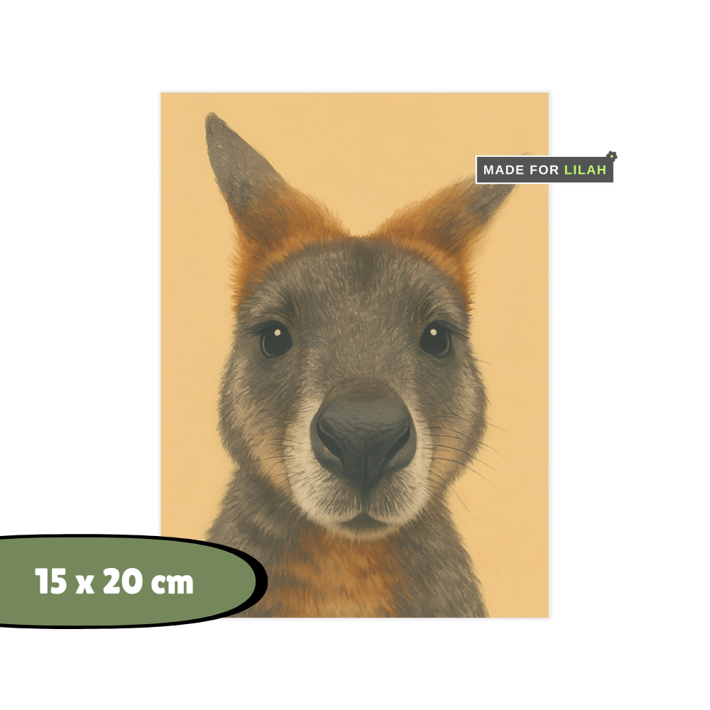 Wallaby | Unframed Print