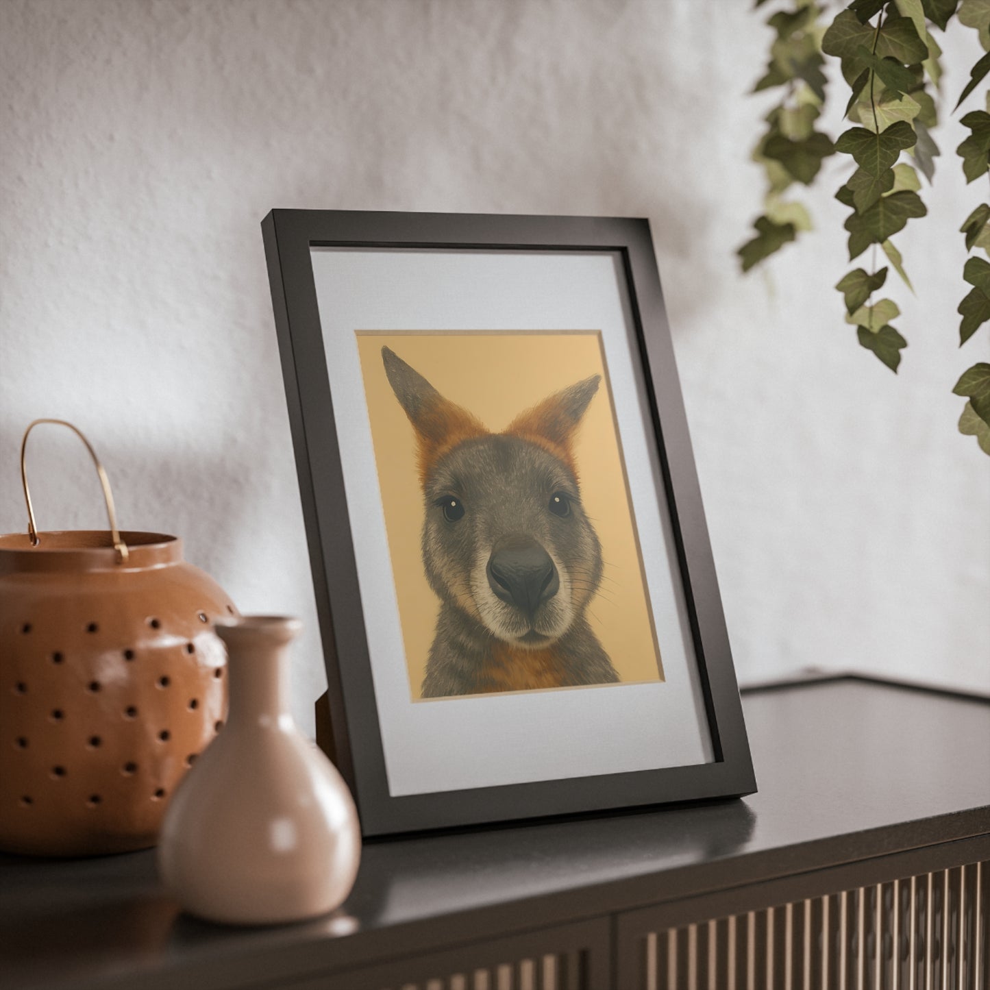 Wallaby | Black Frame