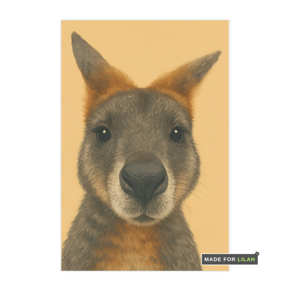 Wallaby | Unframed Print