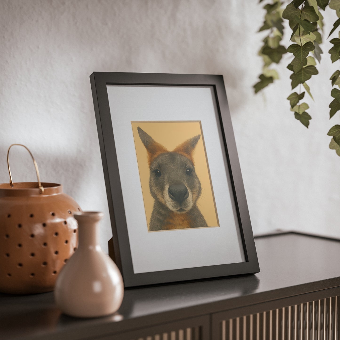 Wallaby | Black Frame