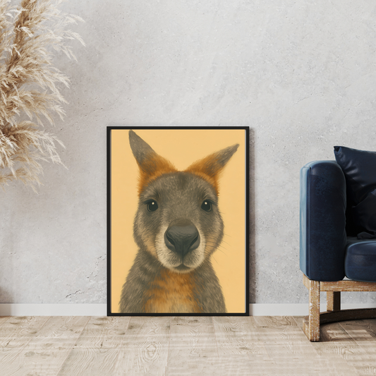 Wallaby | Unframed Print