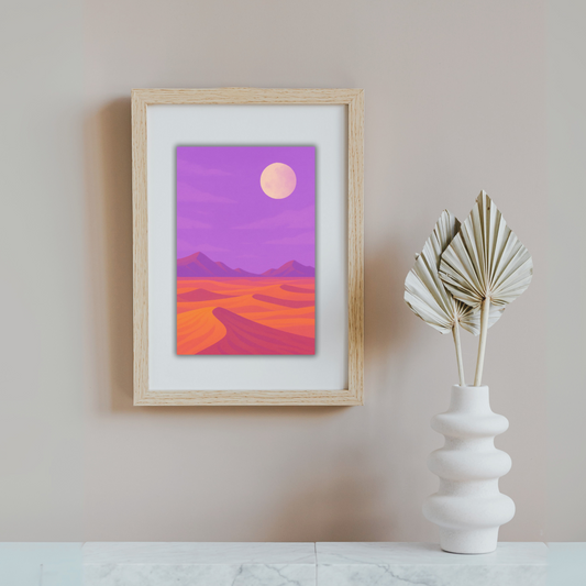 Lilac Dune | Unframed Print
