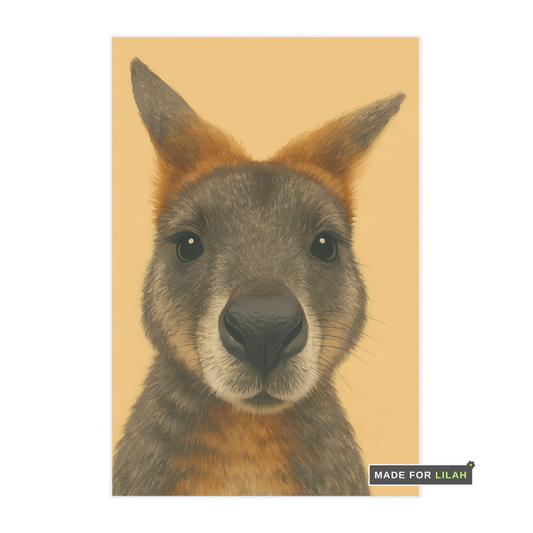 Wallaby | Unframed Print