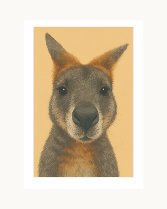 Wallaby | Unframed Poster